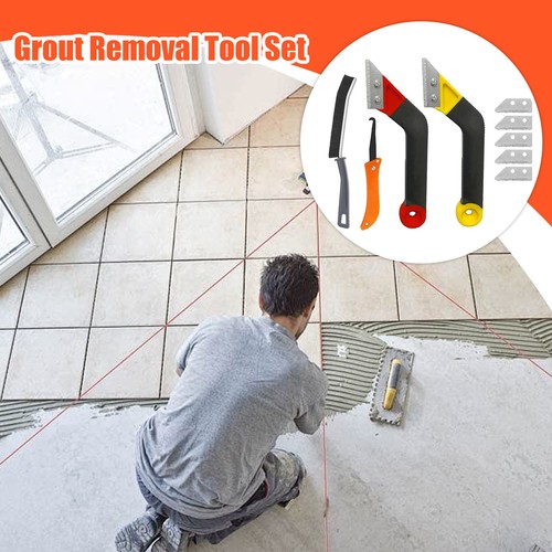10PCS /Set Pilarmuture Grout Removal Tool,Caulk Scraper - Picture 6 of 8