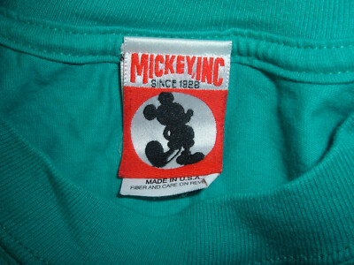 Disney Tigger Rare 90's Big Face Vintage T-Shirt Mickey, Inc Made