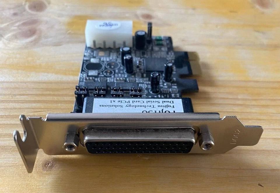 Dual Serial Card PCIe x1 SRT I - 360a rev.2 Fujitsu - Immagine 2 di 2