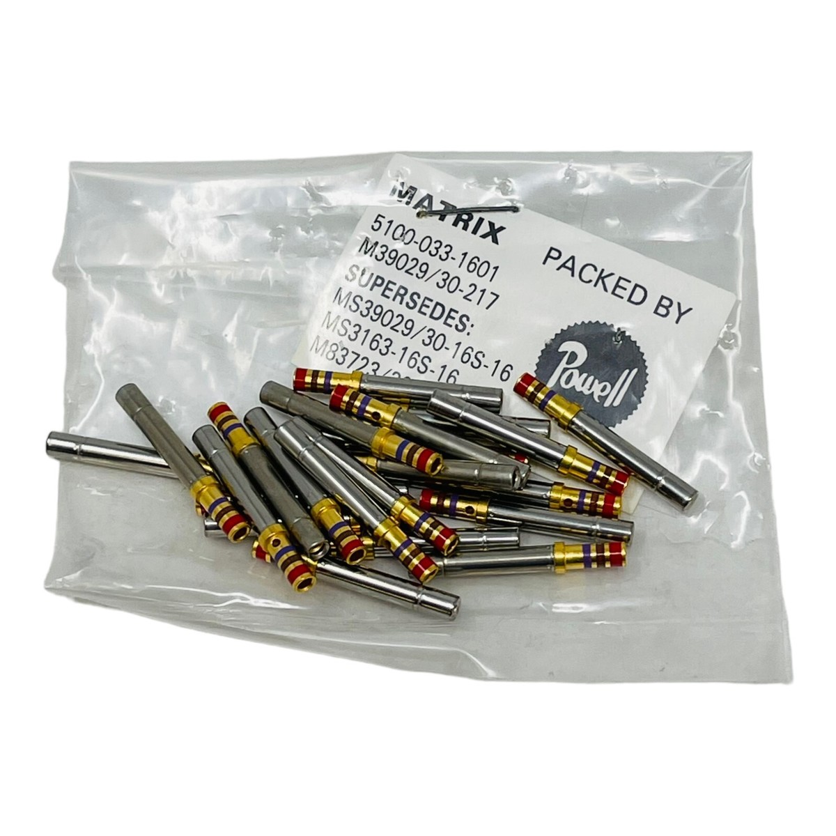 MATRIX M39029/30-217 CRIMP SOCKET CONTACT PIN NOS NEW OLD STOCK