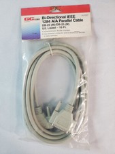 10ft IEEE 1284 Cord 25 Pin DB25 to 25 Pin DB25 Male/Male Parallel Cable 10'