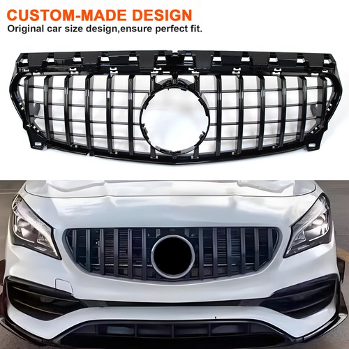 Parrillas delanteras aptas para Mercedes Benz W117 2013-2019 CLA180 CLA200 CLA250 CLA45AMG - Imagen 2 de 10