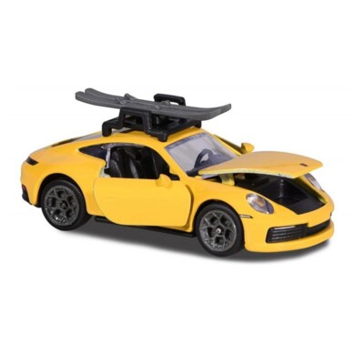 Porsche 911 Carrera S 992 Yellow Majorette Porsche Deluxe 209K 1