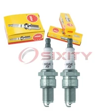 2 pc NGK 2015 BPR2ES SOLID Standard Spark Plugs for Ignition Wire Secondary  pk