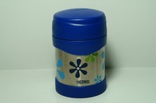 Thermos 10 oz. Vacuum Insulated Stainless Steel Food Soup Drink Jar - Flowers