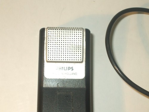 Vintage Philips Microphone N 8201 Untested 2.8m Made in Holland/The Netherlands - Picture 2 of 9
