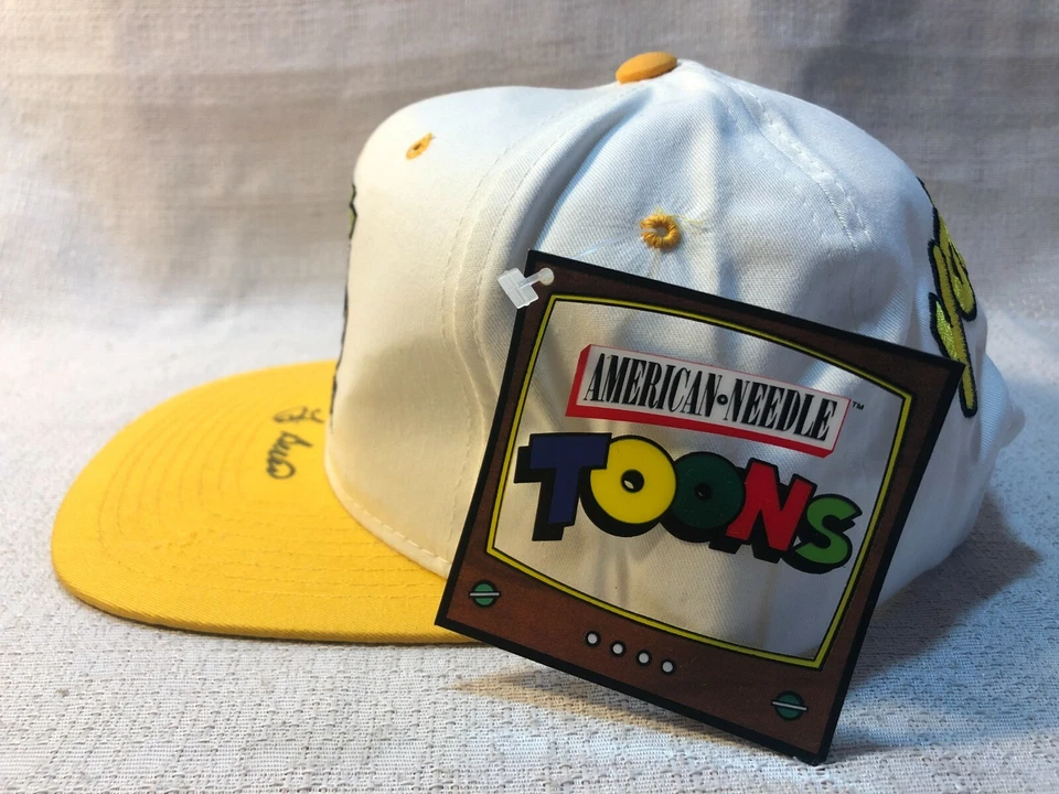 Yogi Berra Signed Autographed Yogi Bear Toons American Needle Cap Hat JSA - Image 3 of 4