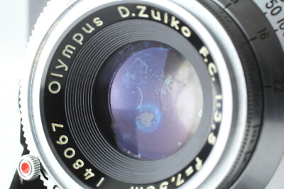 Exc+4] Olympus Six 6x6 4.5x6 Film Camera D.Zuiko F.C 75mm f3.5