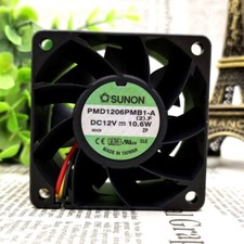 1 pcs SUNON PM1206PMB1-A 12V 10.6W 6038 3-wire high air volume cooling fan