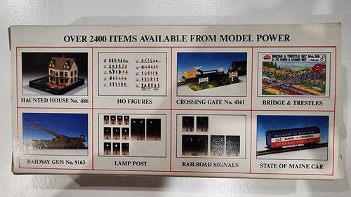 Model Power HO Scale 40' Undecorated Work Caboose no. 8180 - NOS - Picture 2 of 3
