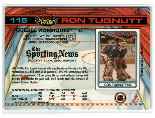1991-92 Topps Stadium Club Hockey - Elige una tarjeta - 40% de descuento 4+ - Imagen 15 de 57