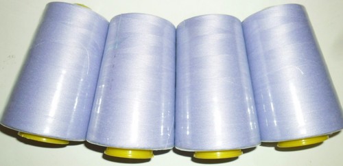 TOP QUALITY SEWING THREAD 120s SPUN POLYESTER, OVERLOCKING 5000 YRDS X 4 CONES - Picture 37 of 52