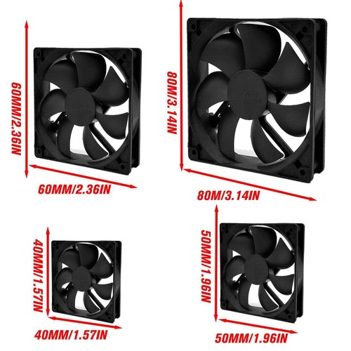 USB Fan For PC Computer Case Cooling Cooler Fan 5v 2024 B9R9 - Bild 8 von 12