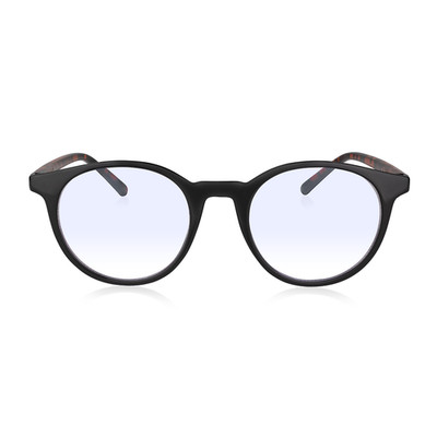 Read Optics rundes Gestell Blaulicht blockierende Nullstärke Brille für Bildschirme