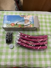Weighted Hula Hoop for Adults Detachable Exercise Hoop Pink Gray And Jumprope