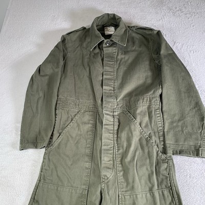 Vintage 1984 Dutch Army Coveralls KL Seyntex Military Jumpsuit