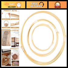 6ft Chair Caning Supplies Kit - 3 Pcs Round Reed Spline Rattan Repair for DIY Fu
