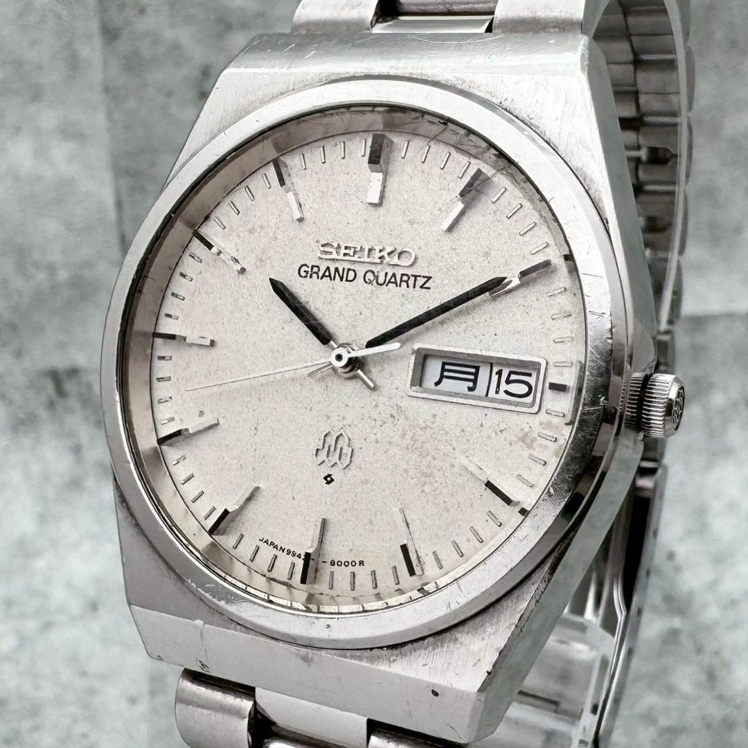 c1M-7] 1978 SEIKO Grand Quartz Twin 9943 8000 [ptv] - Gem