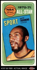 1970 Topps #111 Nate Thurmond  All-Star Warriors HOF Bowling Green 8 - NM/MT