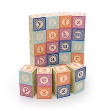 Uncle Goose Classic Lowercase ABC Blocks - Made in The USA