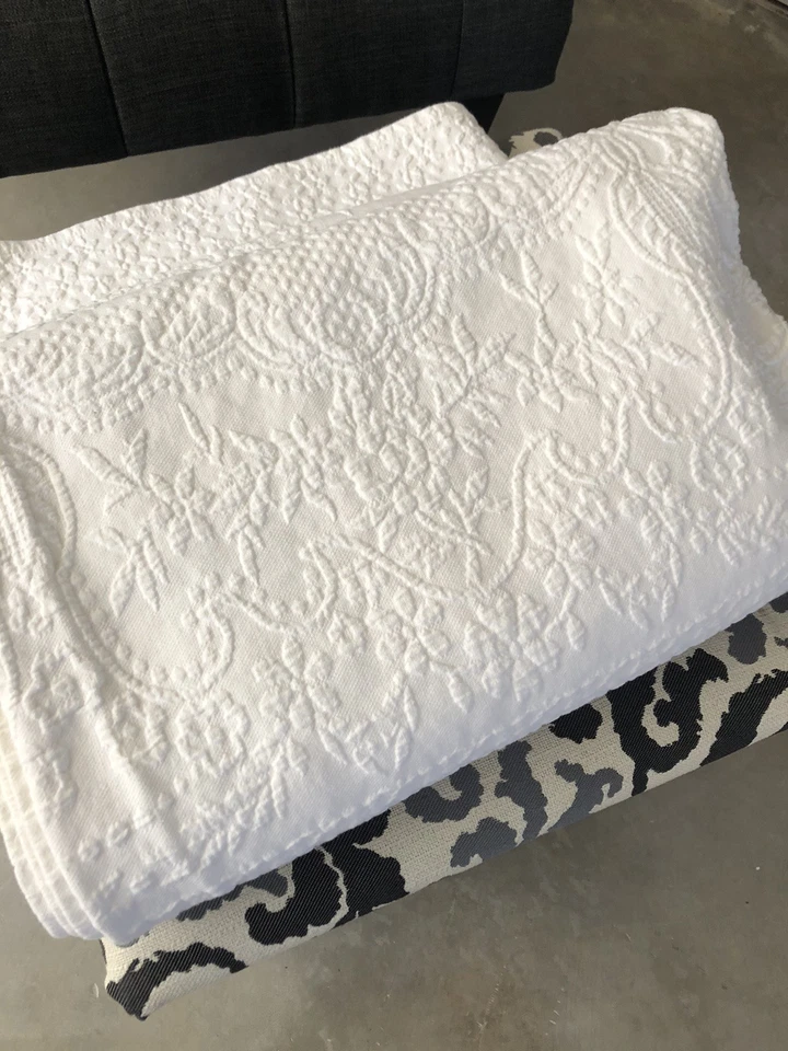 Edredom April Cornell 100% algodão branco solteiro/completo - Imagem 2 de 4