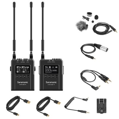 Saramonic Microphone UwMic9S Kit1, Lav / Cam Mount Receiver, Kit1