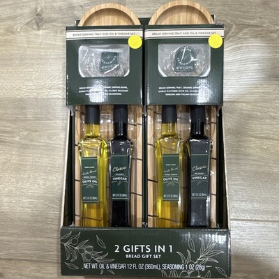  Bread Dipping Gift Set Olive Oil Cooking & Serving Oil 2-Pack 3 fl oz
