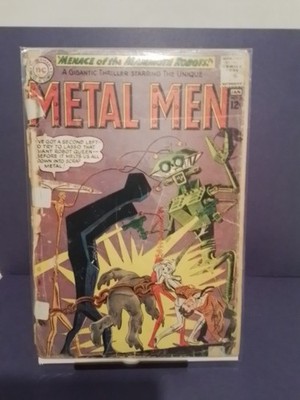 Dc Comics Metal Men No3 January 1963 Silver Age Vintage Comic Low Grade
