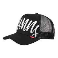 Djinns Hft Cap Bombing Black High Fitted Trucker Mesh Kappe Basecap Graffiti Hat