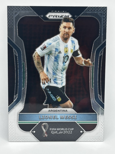 2022 Panini Prizm World Cup Qatar Lionel Messi #7