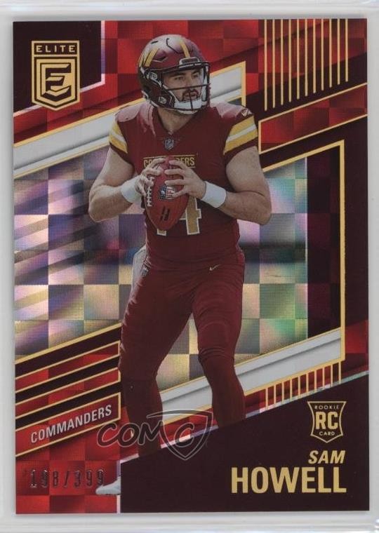 2022 Panini Donruss Elite Rookies Red /399 Sam Howell #104 1i3m