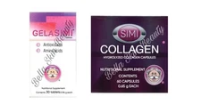 2 Pack Gelasimi and Simi Collagen Set   Free Shipping