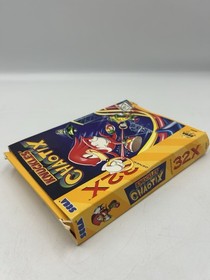 Sega Genesis 32X Game Knuckles Chaotix CIB Complete In Box Authentic Tested✅