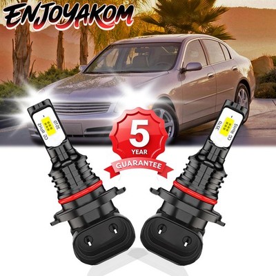 For Infiniti G35 2007-2008 8000lm 2x LED Fog Light Bulb Conversion Kit White