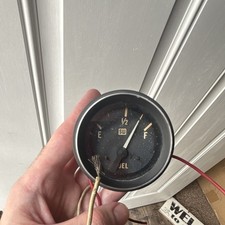 Vintage Stewart Warner Fuel Level Gauge Tested Working Nos . Good Condition