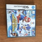SEGA Mario & Sonic Olympic Winter Games Nintendo DS Manual Multiplayer Wi-Fi