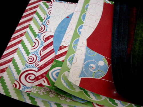 CREATIVE MEMORIES PERFECT FIT Starry Night and Candycane mixed Lot