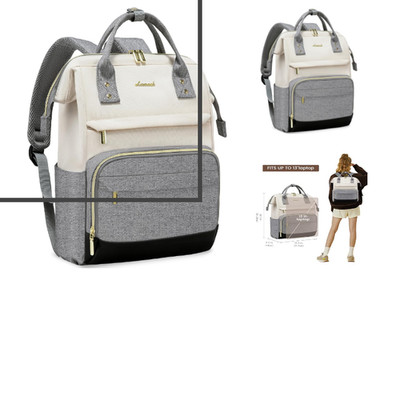 LOVEVOOK Damenrucksack 13 Zoll Wasserdicht Schulrucksack 2