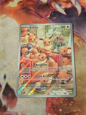 Eevee 188/167 Near Mint Twilight Masquerade Illustration Rare