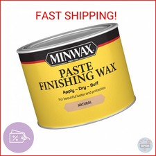 Minwax Paste Finishing Wax, Natural, 1 lb