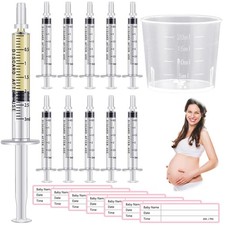 Trelaco Colostrum Collector Kit Include Sterile Sealed Breast Milk Syringes ...
