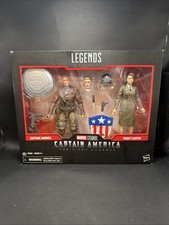 2018 Marvel Legends MCU The First Avenger 6  Captain America & Peggy Carter 2 Pk