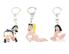 Set of 3 American Dad Francine Hayley Smith Acrylic Keychains Double Sided