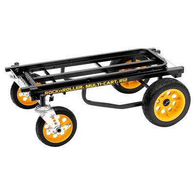 Rock N Roller R12RT MultiCart 8in1 Trans Cart Black FrameYellow Wheels AT