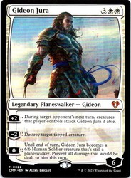 Gideon Jura 822/1173 Commander Masters Mythic Rare