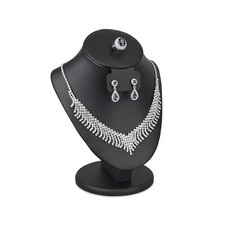 MOOCA Jewelry Display Necklace Chain Bust Display Holder Stand, Necklace Mann...