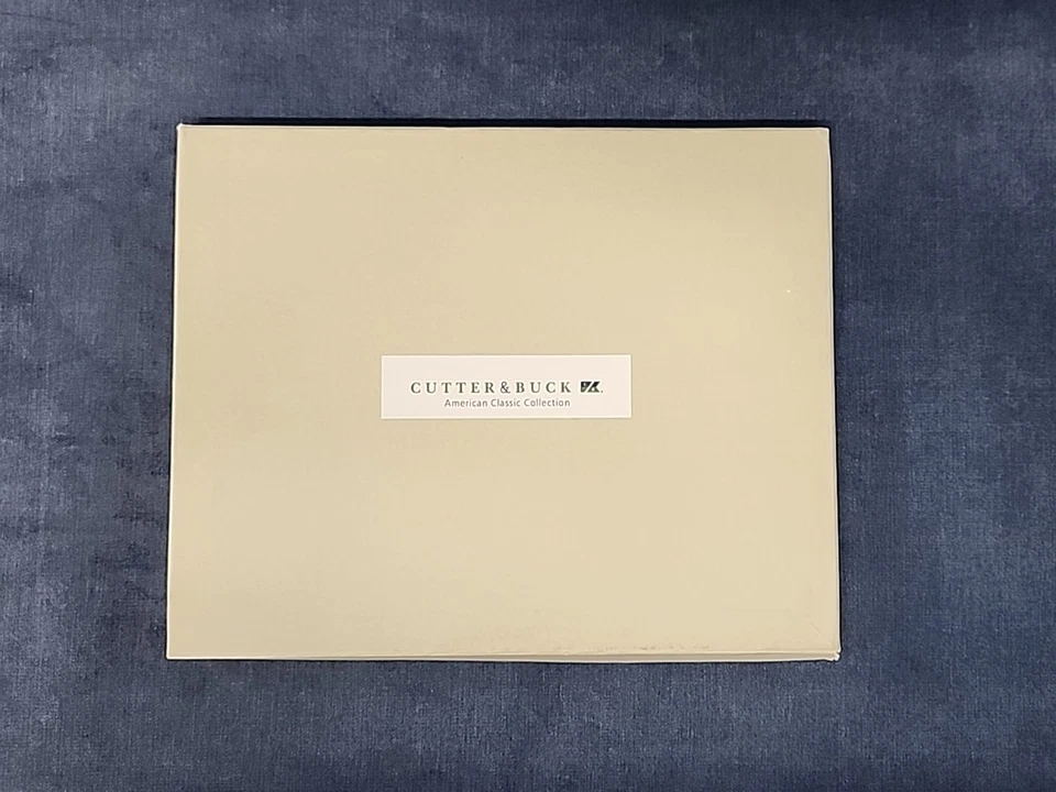 Cutter & Buck Cartera de Cuero Genuino Organizador Estuche Planificador Almohadilla NUEVO u-12F Foto 4 de 4