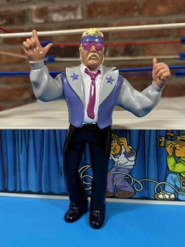 WWF LJN Lucious Johnny V Near Mint! Original Paint...