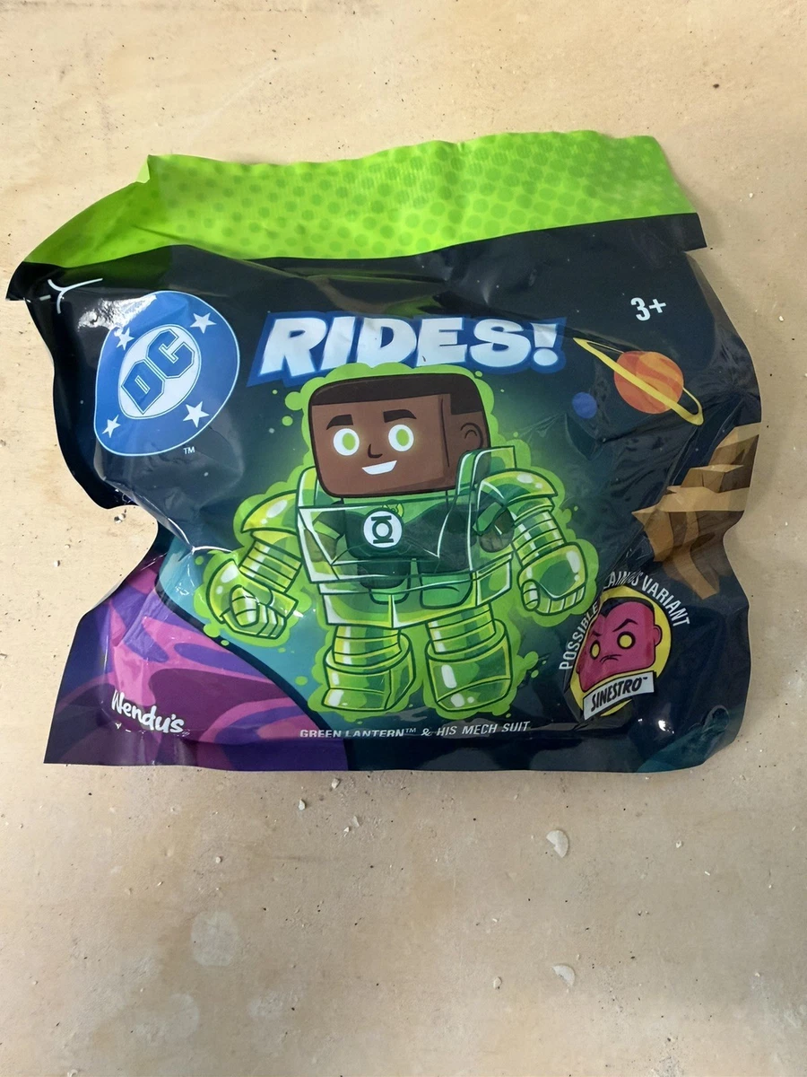Wendy's DC Rides! Green Lantern & His Mech Suit Kids Meal Toy 2026