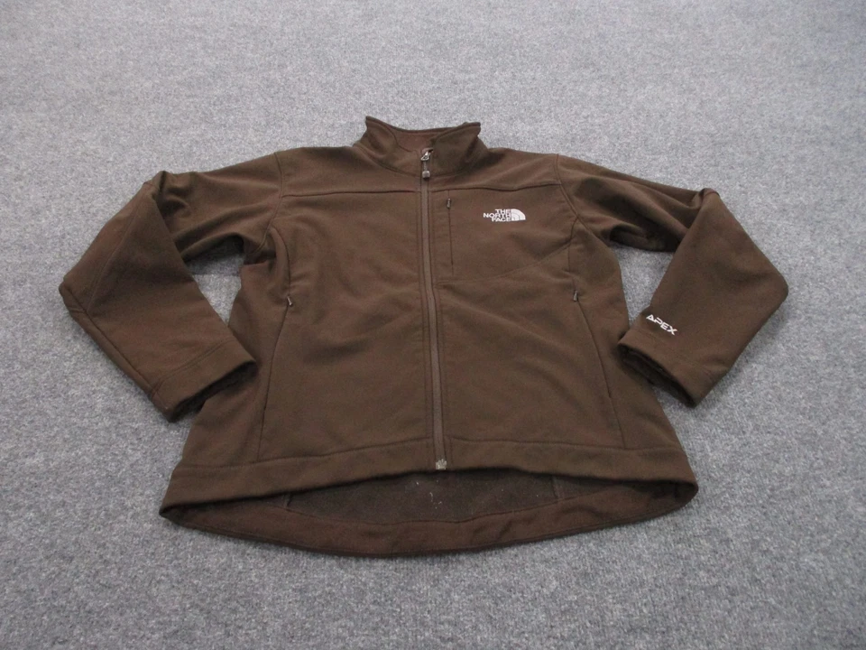 Chaqueta North Face para mujer M forrada de vellón softshell al aire libre senderismo ápice camping Foto 2 de 4